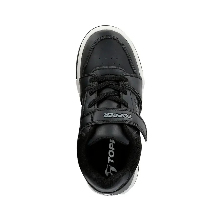 Imagen 3 de 6 de Zapatillas Topper Quarter Cs-NEGRO