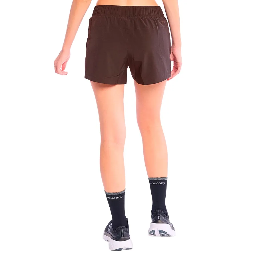 Imagen 1 de 5 de Short Saucony Outpace 3"-MARRON