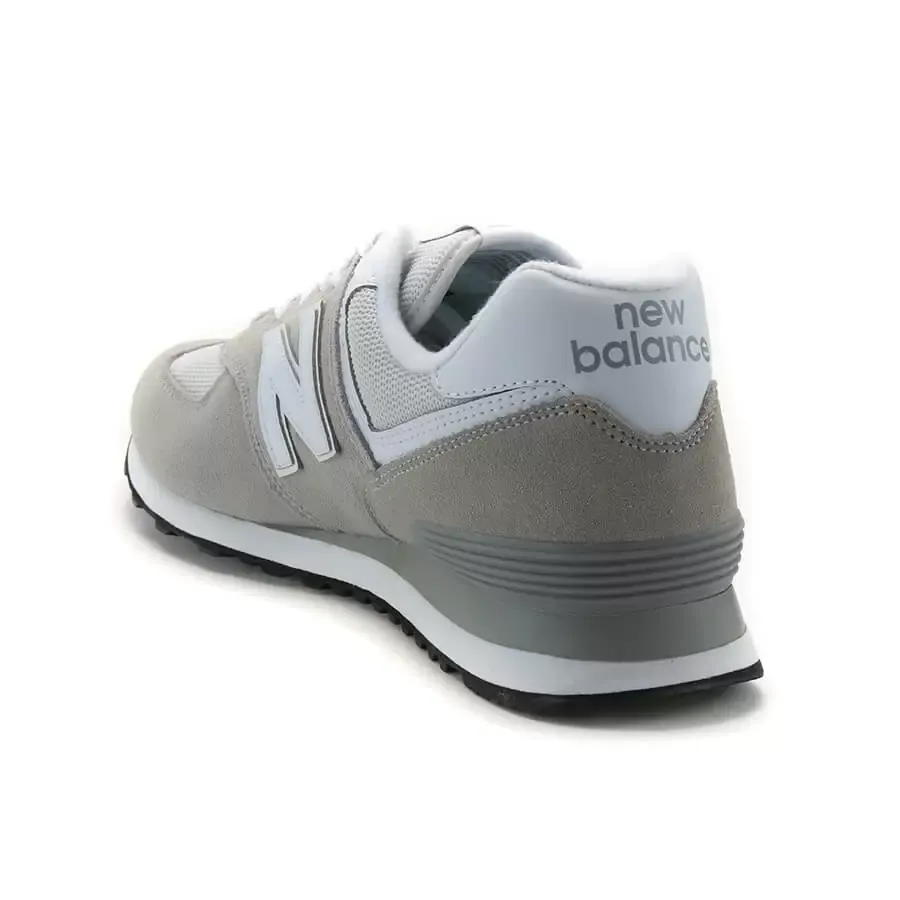 Imagen 1 de 3 de Zapatillas New Balance Ml 574 Egw-GRIS/BLANCO