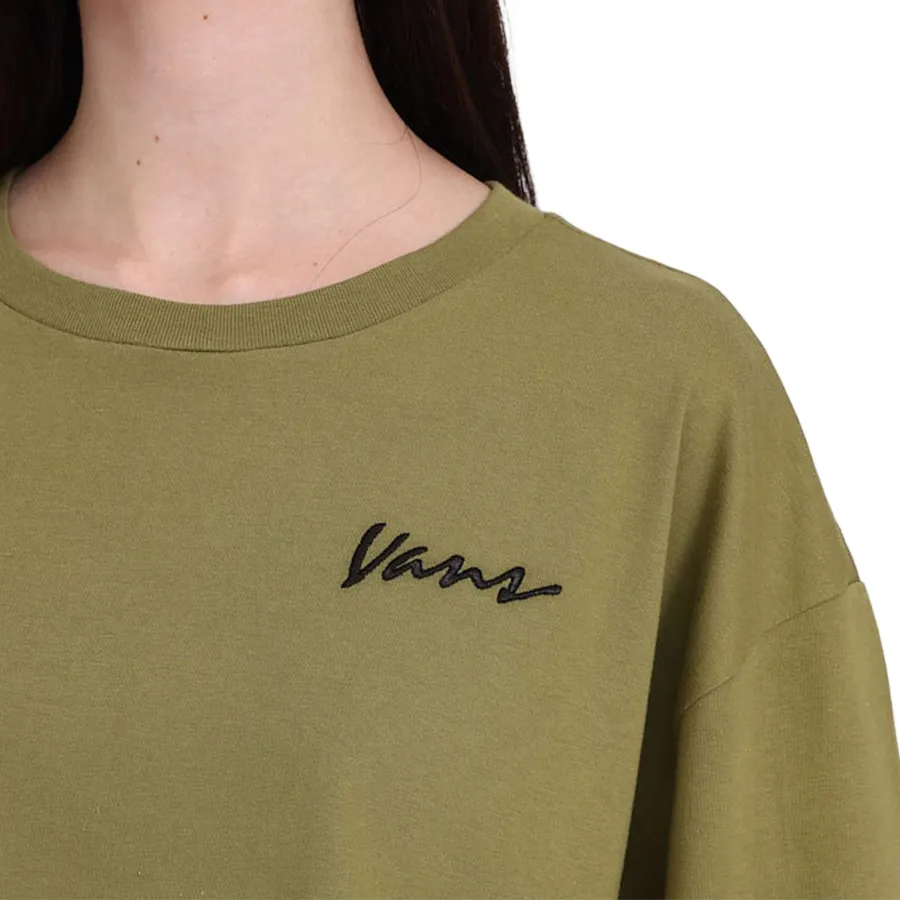 Imagen 2 de 3 de Remera Vans Classic Script-OLIVA