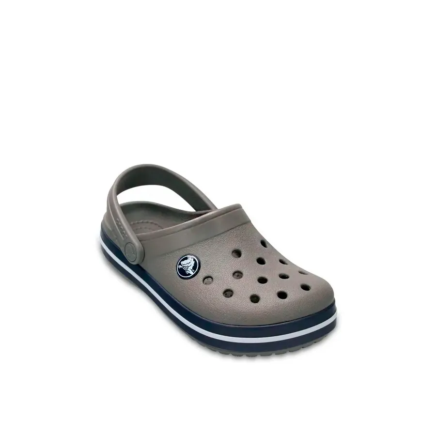 Imagen 1 de 4 de Ojotas Crocs Crocband Kids-GRIS/MARINO
