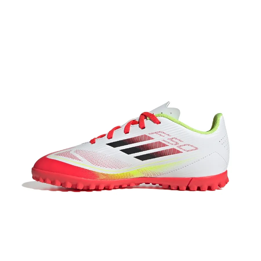 Imagen 2 de 7 de Botines adidas F50 Club TF-BLANCO/ROJO/NARANJA