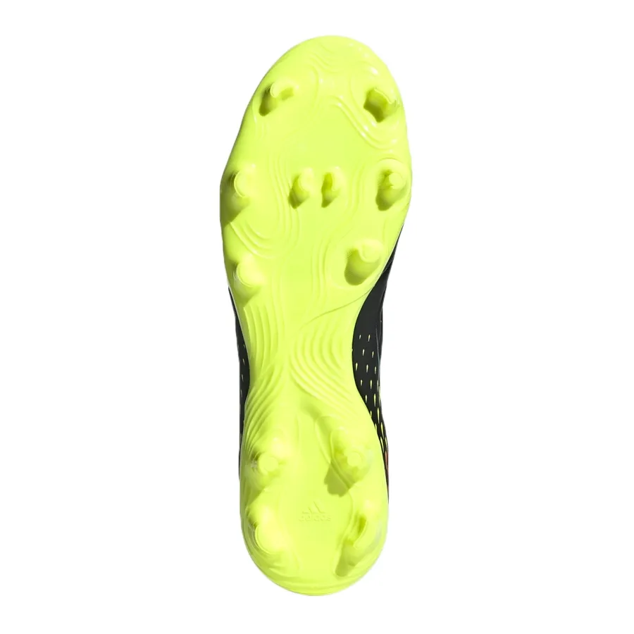 Imagen 5 de 8 de Botines adidas Copa Sense.3 Fg-NEGRO/AMARILLO FLUOR/NARANJA FLUOR