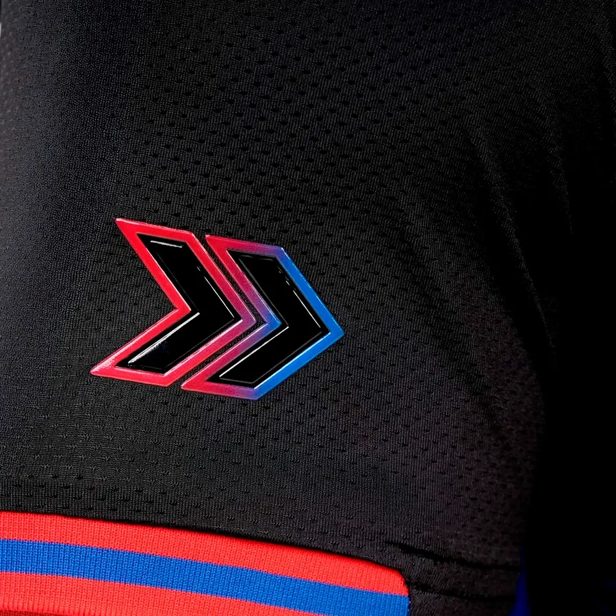 Imagen 4 de 7 de Camiseta Atomik Tercera Equipación San Lorenzo 25/26-NEGRO/AZUL/ROJO