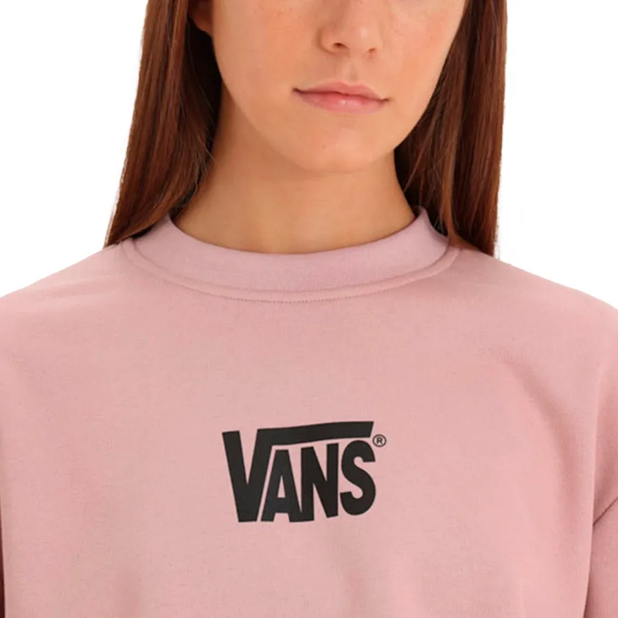 Imagen 2 de 3 de Buzo Vans Stretch Logo Bloussant Crew-ROSA