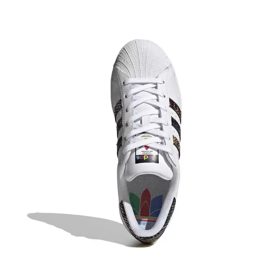 Imagen 3 de 6 de Zapatillas adidas originals Superstar-BLANCO/NEGRO/ROJO