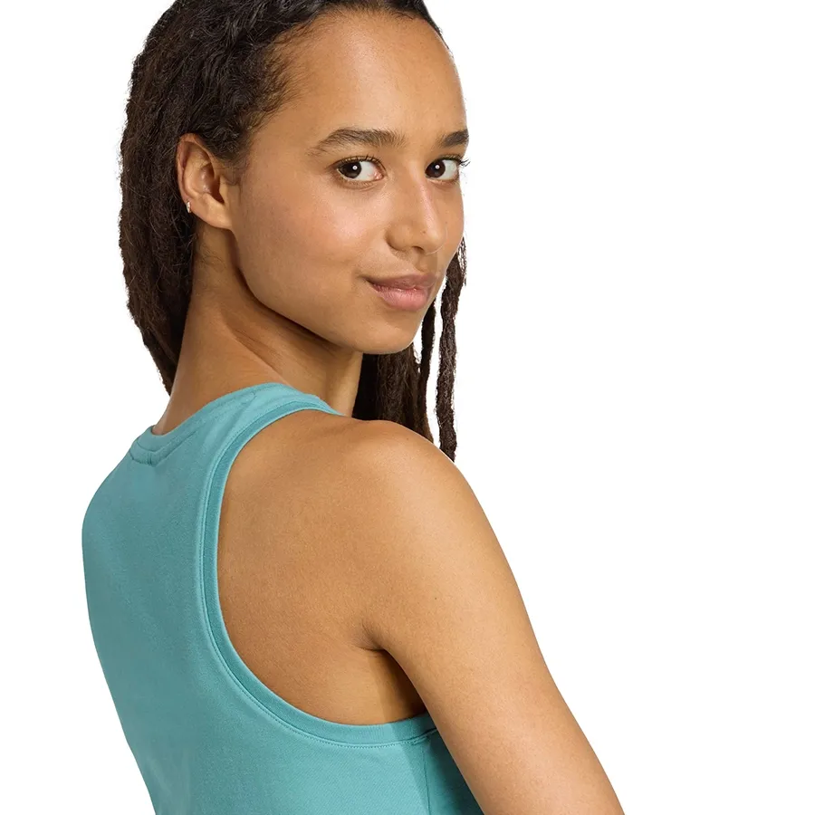 Imagen 2 de 4 de Musculosa adidas Essentials Linear Slim-VERDE AGUA