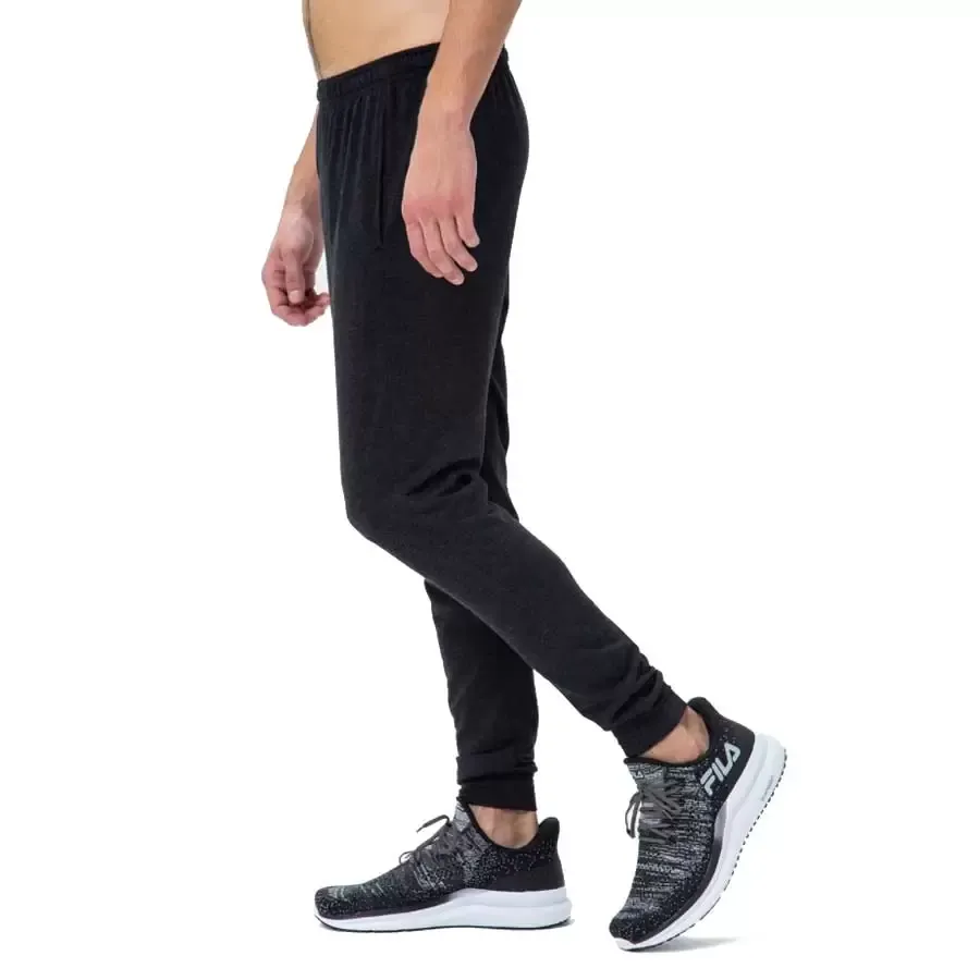 Imagen 1 de 2 de Pantalón Fila Masculino Terry-NEGRO