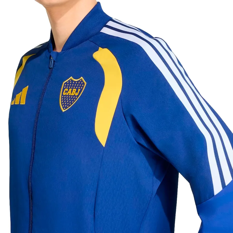 Imagen 3 de 5 de Campera adidas de Presentación Tiro26 Boca Juniors 26/27-AZUL/AMARILLO/BLANCO