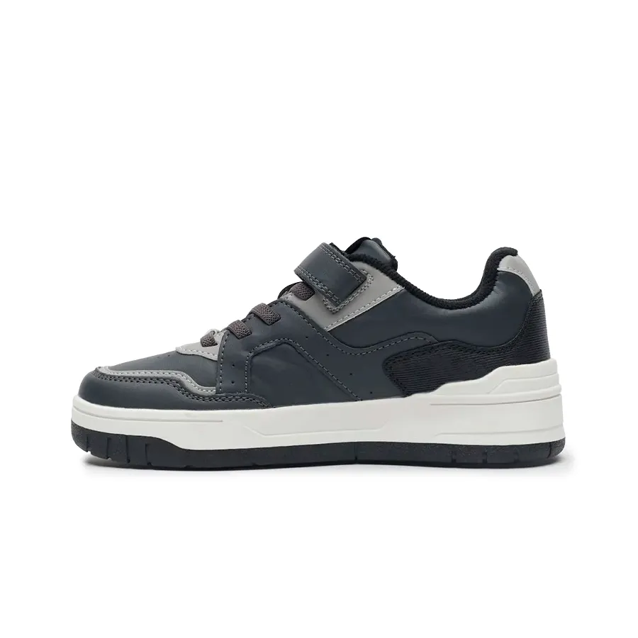 Imagen 3 de 8 de Zapatillas Atomik After Pro Con Abrojo-NEGRO/GRIS