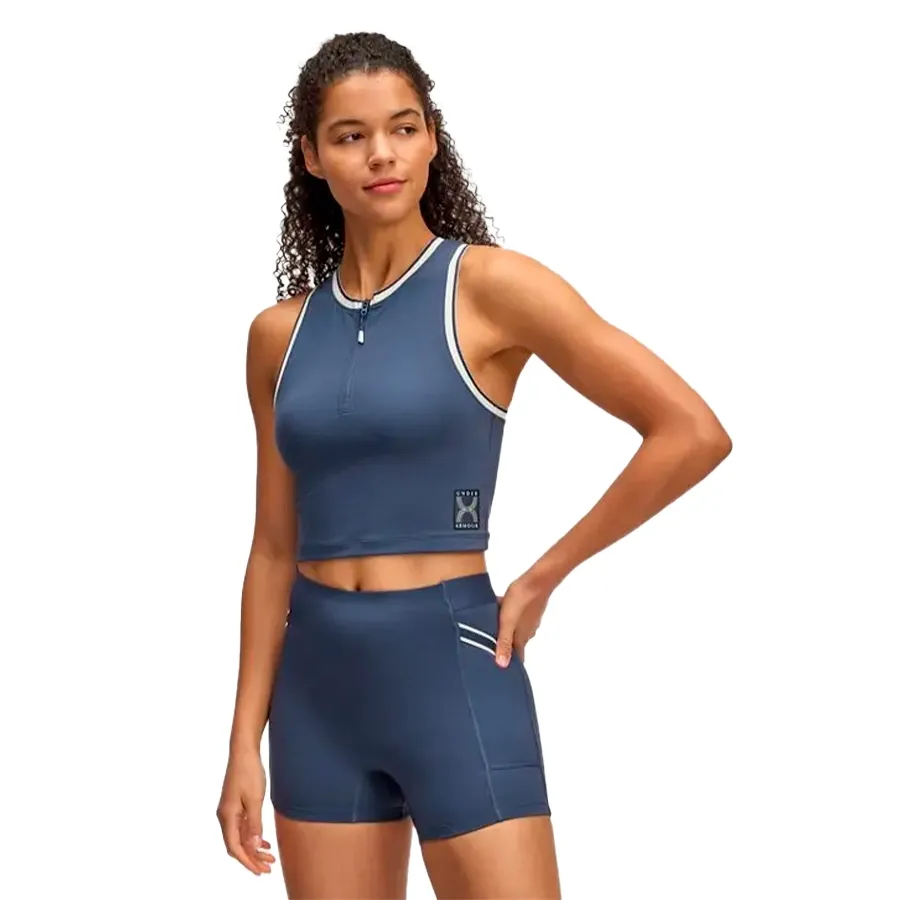 Imagen 0 de 3 de Musculosa Under Armour Run 96-MARINO/BLANCO