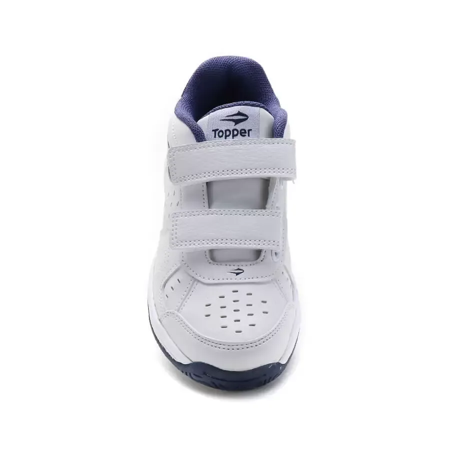 Imagen 1 de 5 de Zapatillas Topper Rookie Velcro Kids-BLANCO/AZUL