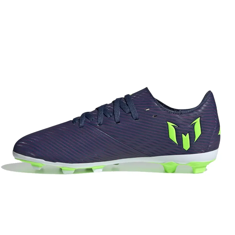Imagen 2 de 10 de Botines adidas Nemeziz Messi 19.4 Fg-VIOLETA/VERDE FLUOR