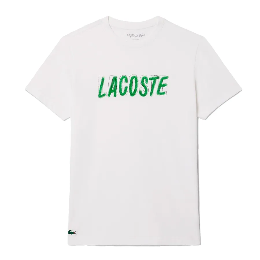Imagen 1 de 6 de Remera Lacoste -BLANCO/VERDE
