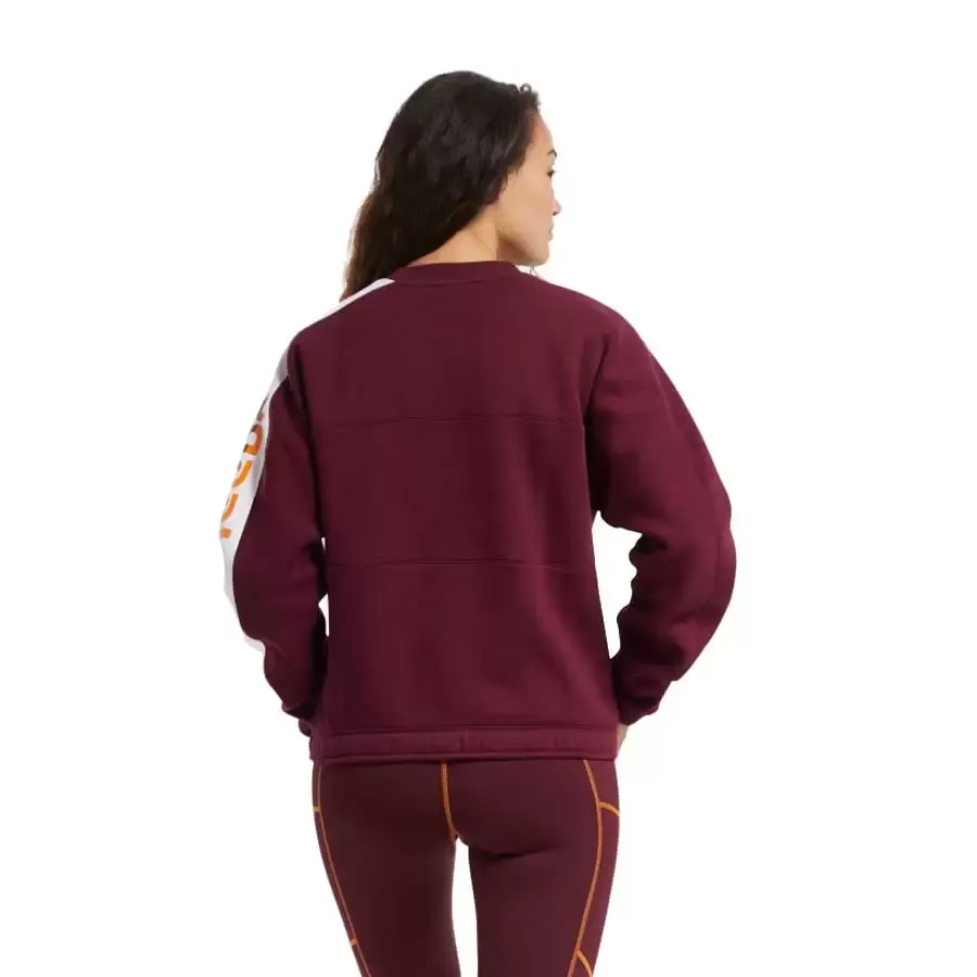 Imagen 1 de 5 de Buzo Reebok Wor Myt Crew-BORDO