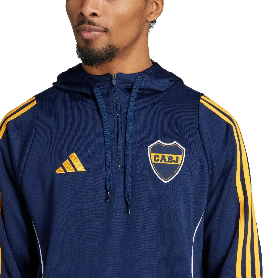 Imagen 4 de 5 de Buzo adidas de Entrenamiento de Boca Juniors Tiro 25-MARINO/AMARILLO