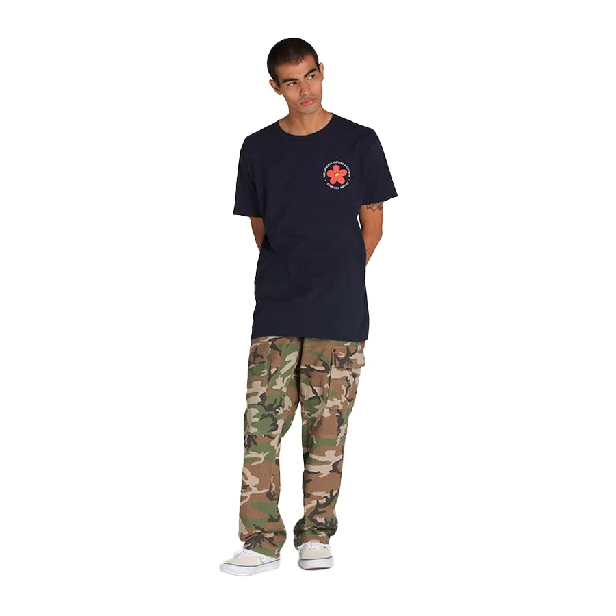 Imagen 2 de 4 de Remera Vans Cracked Flower Ss-MARINO