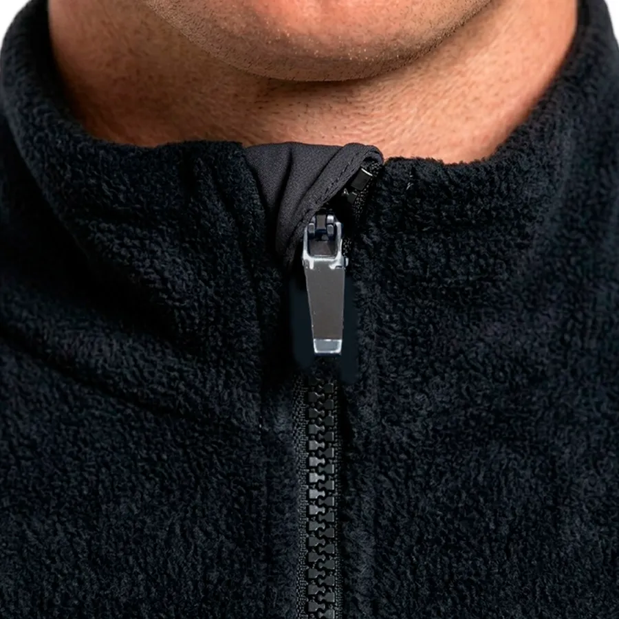 Imagen 2 de 4 de Campera Kamp Micropolar-NEGRO