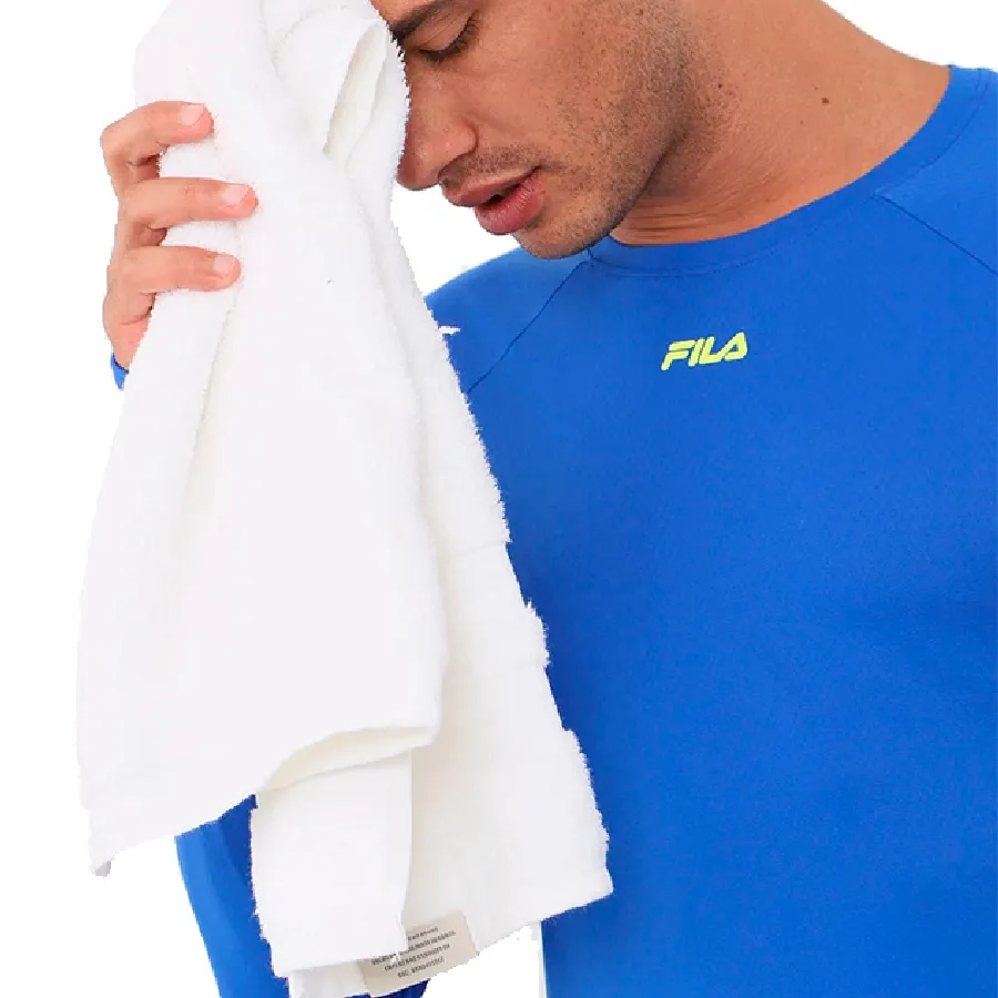 Imagen 3 de 4 de Remera Fila Bio Coat II-AZUL FRANCIA