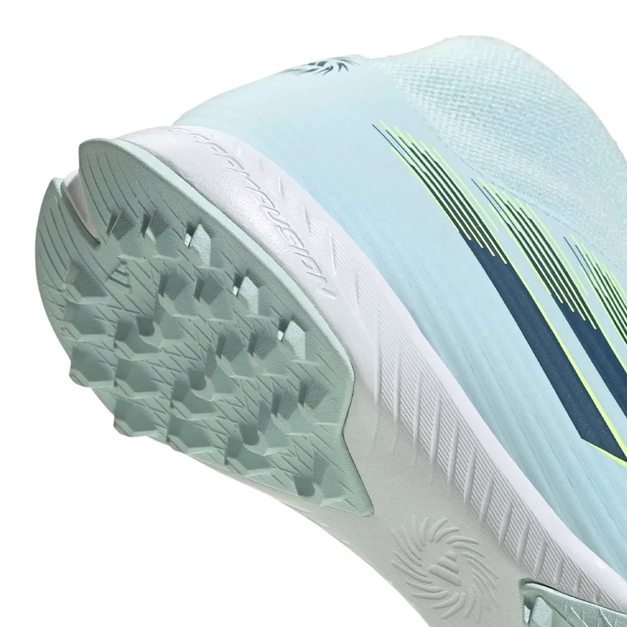 Imagen 6 de 7 de Botines adidas F50 Sparkfusion Club Tf-AERO/MARINO/AMARILLO FLUOR