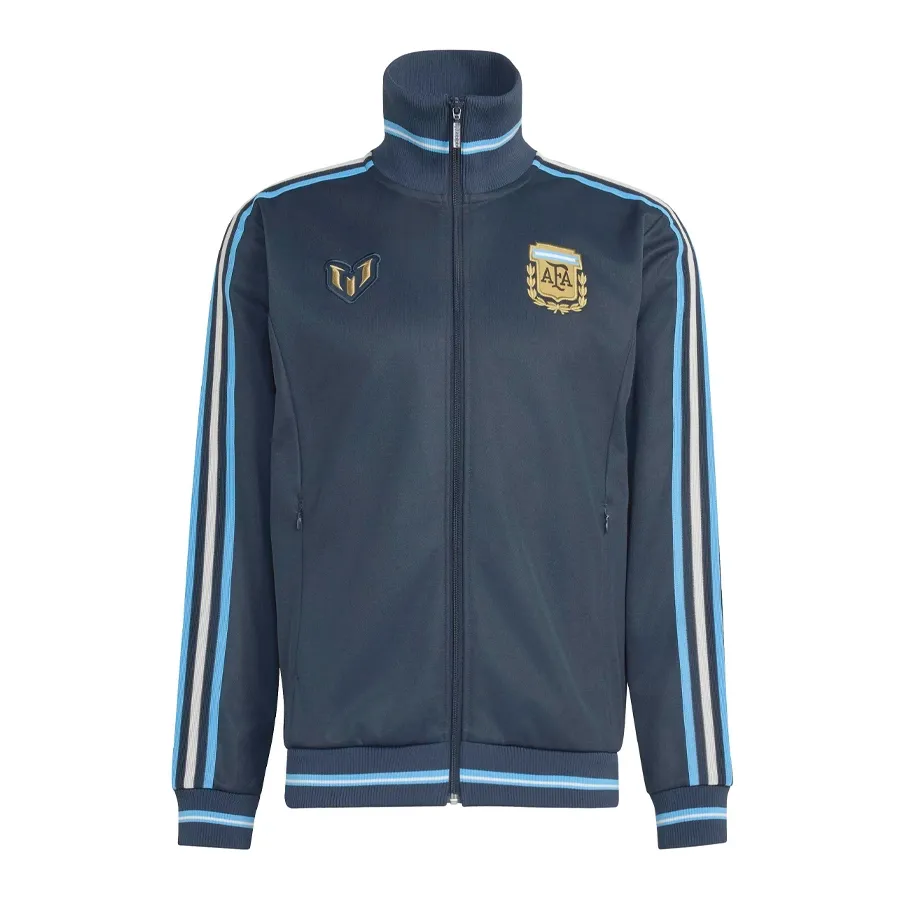 Imagen 2 de 5 de Campera adidas originals Deportiva Selección Argentina Messi 26-MARINO/CELESTE/BLANCO