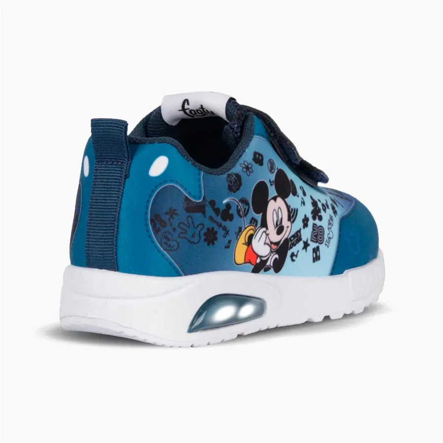 Imagen 1 de 3 de Zapatillas Footy Pop Mickey-AZUL/CELESTE/NEGRO