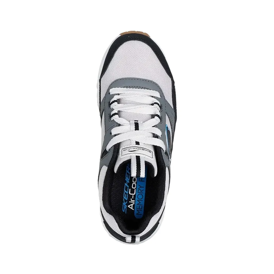 Imagen 3 de 5 de Zapatillas Skechers Sketchers Uno Retro Groove-BLANCO/GRAFITO