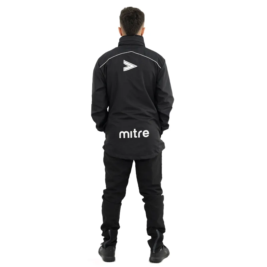 Imagen 2 de 8 de Campera Mitre Bench Jacket Gimnasia y Esgrima-NEGRO/BLANCO