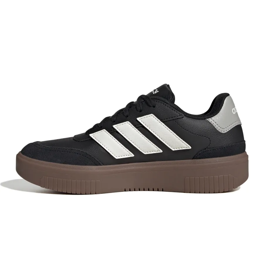 Imagen 2 de 7 de Zapatillas adidas Courtblock Bold-NEGRO/BLANCO/MARRON