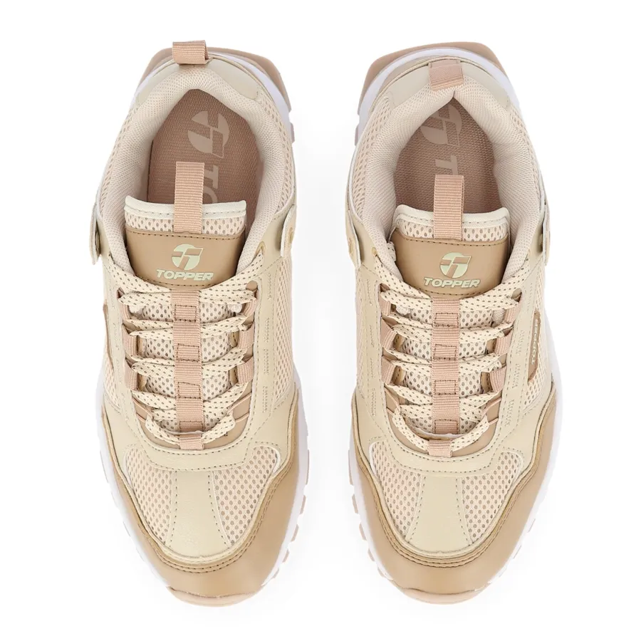 Imagen 3 de 5 de Zapatillas Topper Ever-BEIGE/BLANCO