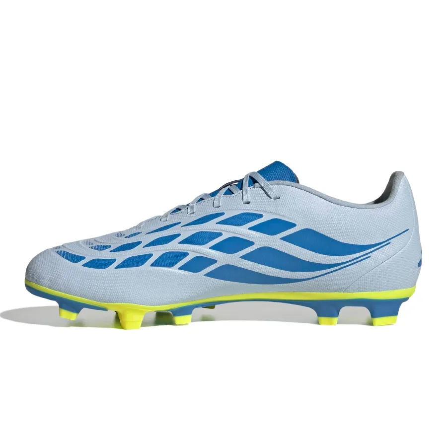 Imagen 2 de 7 de Botines adidas Predator Club Fg-AERO/AZUL/AMARILLO FLUOR