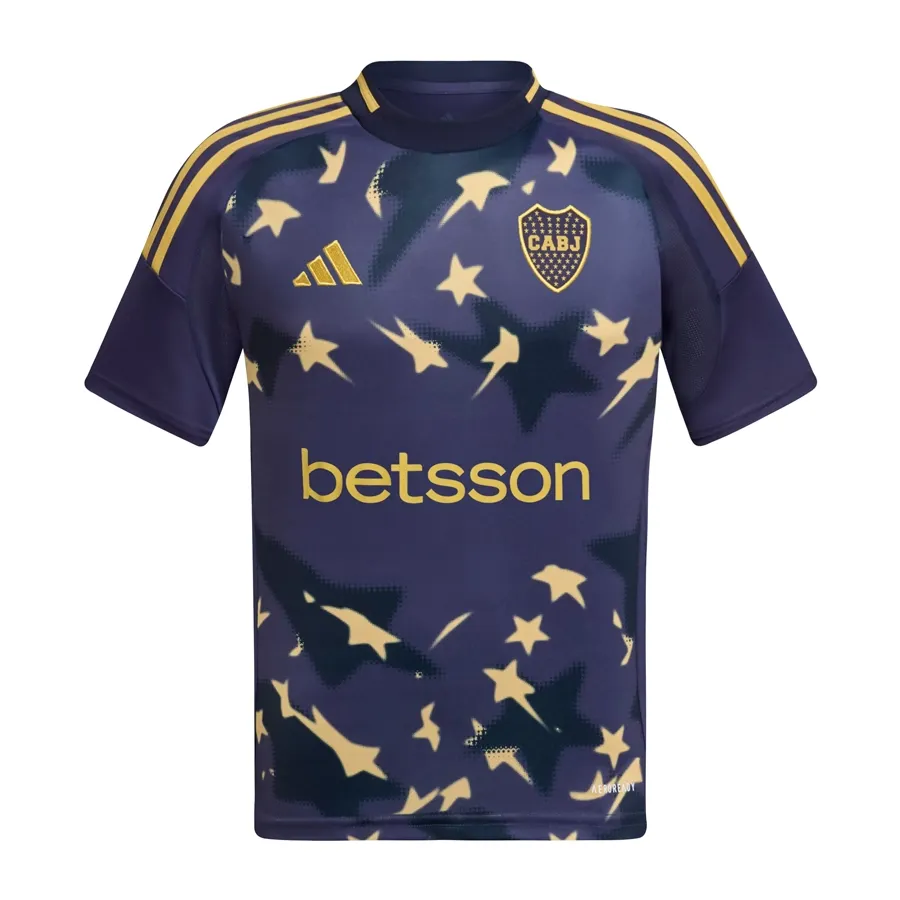 Imagen 0 de 2 de Camiseta adidas Tercer Uniforme Boca Juniors 25/26-AZUL MARINO/AMARILLO