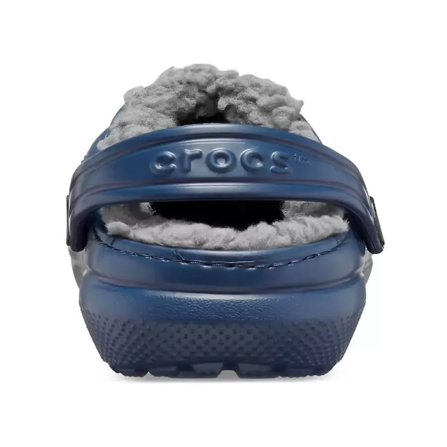 Imagen 4 de 5 de Sandalias Crocs Classic Lined Clog-MARINO/GRIS