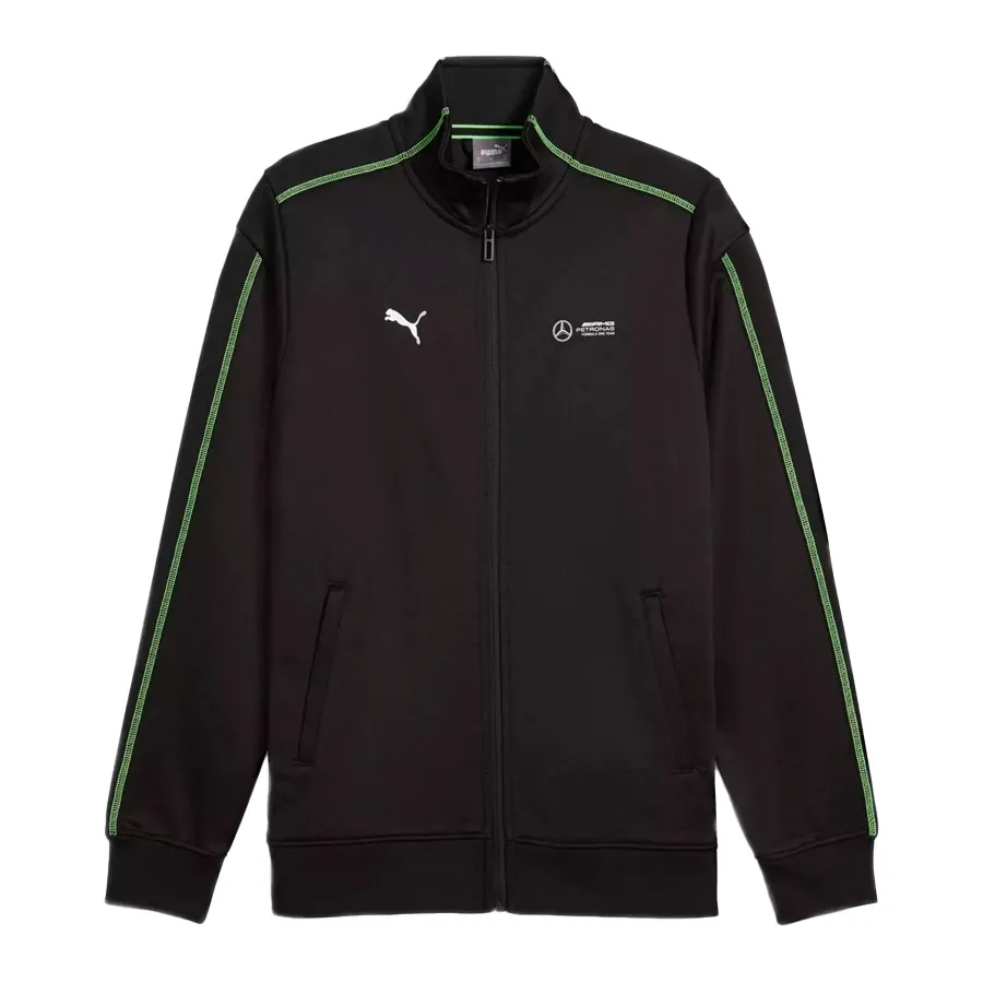 Imagen 0 de 5 de Campera Puma Mercedes Amg Petronas Mt7-NEGRO/VERDE