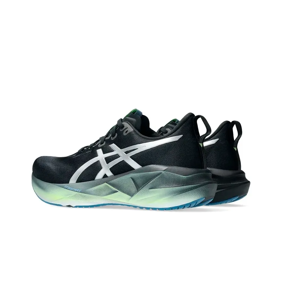 Imagen 5 de 7 de Zapatillas Asics Novablast 5 Luxe-NEGRO/PLATA/LIMA