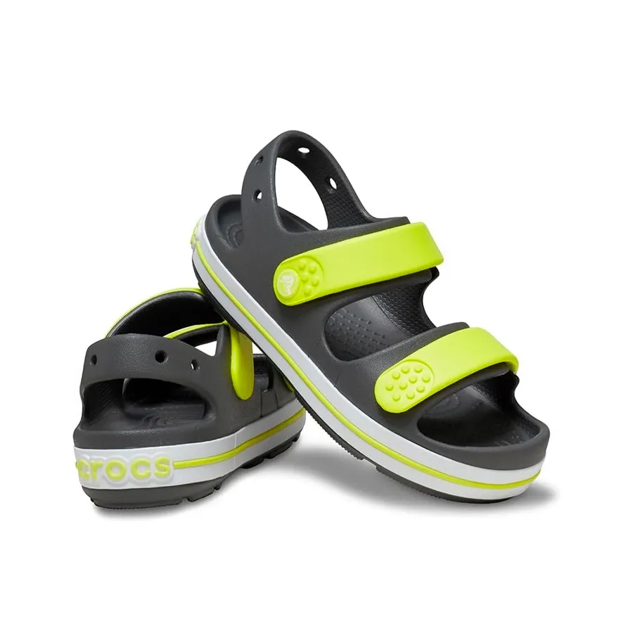 Imagen 2 de 6 de Sandalias Crocs Crocband Cruiser-GRAFITO/LIMA