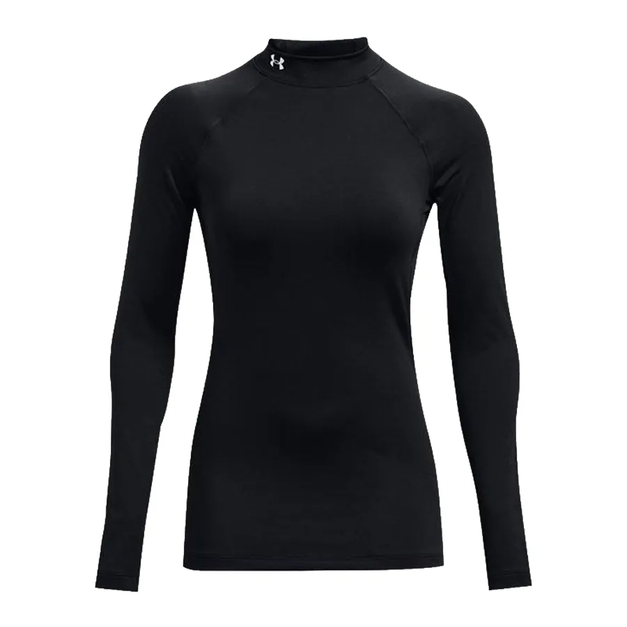 Imagen 2 de 5 de Remera Under Armour Manga Larga ColdGear-NEGRO