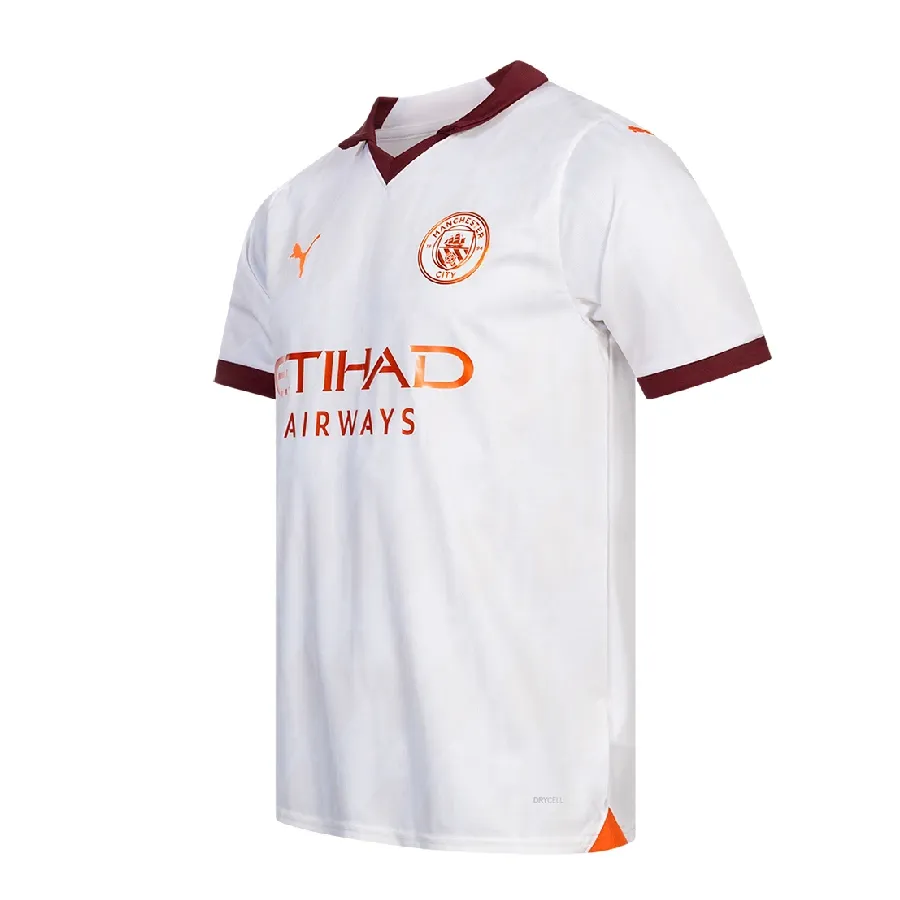 Imagen 1 de 4 de Camiseta Puma Manchester City Suplente 23/24-BLANCO/BORDO