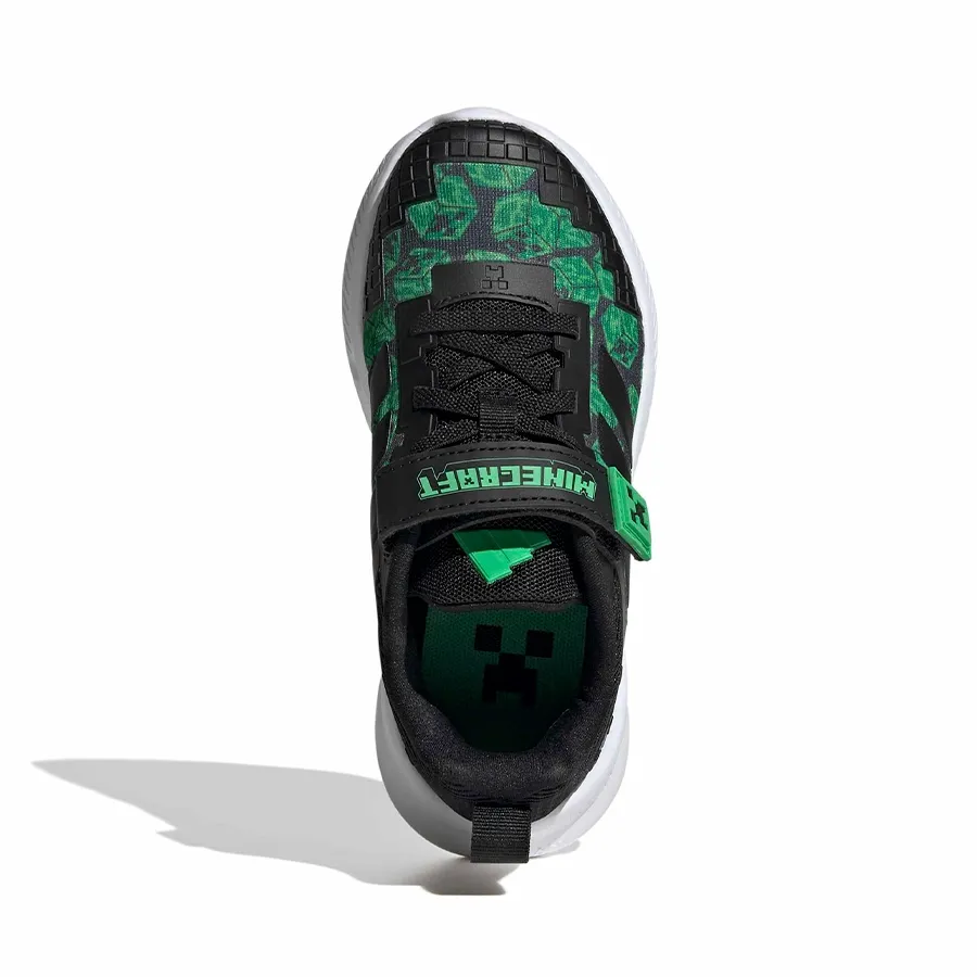 Imagen 4 de 8 de Zapatillas adidas FortaRun 4.0 Minecraft-NEGRO/VERDE