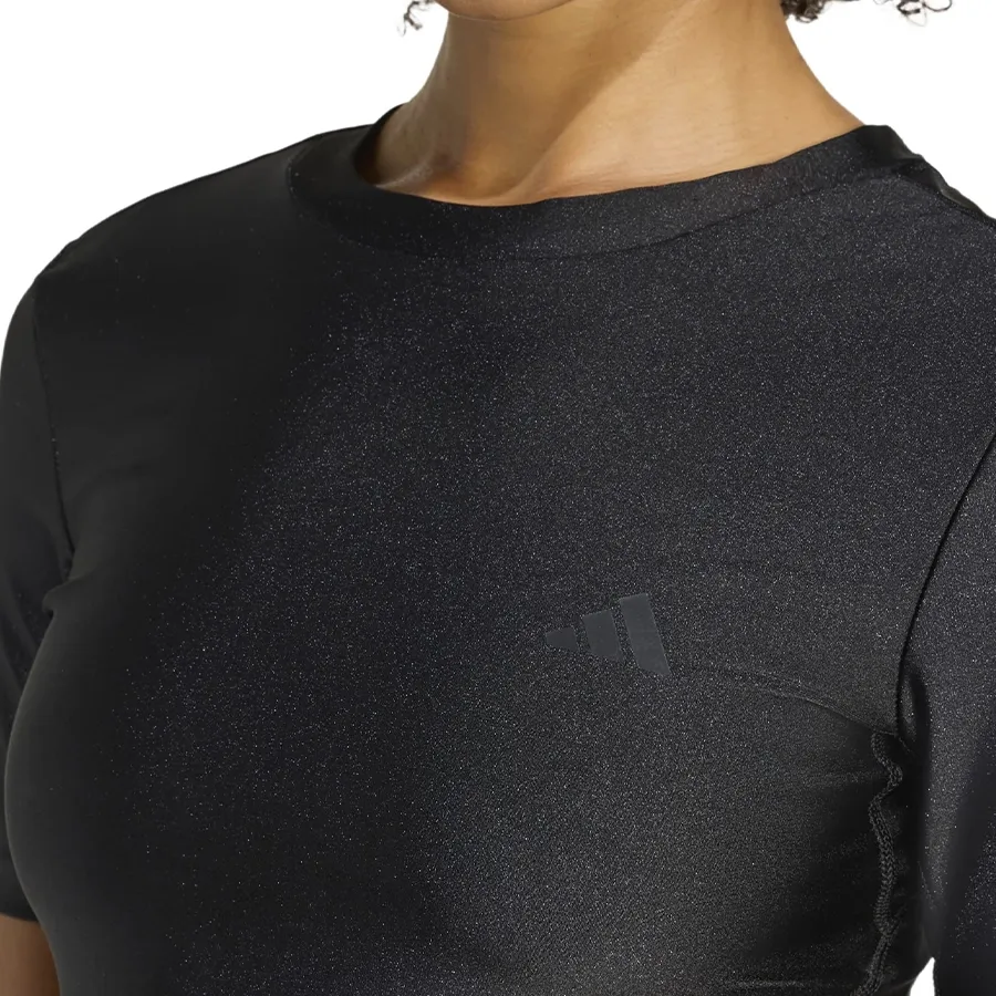 Imagen 3 de 5 de Remera adidas Essential Shine-NEGRO