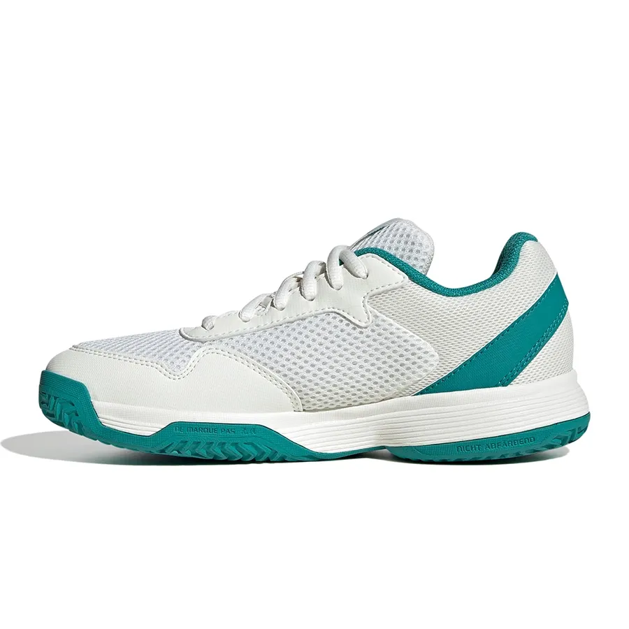 Imagen 2 de 7 de Zapatillas adidas Courtflash-BLANCO/PETROLEO