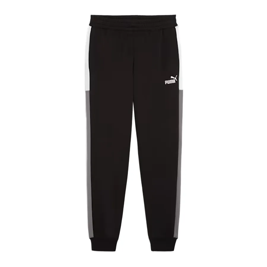 Imagen 2 de 6 de Pantalón Puma Essentials Block Sweatpants-NEGRO/BLANCO