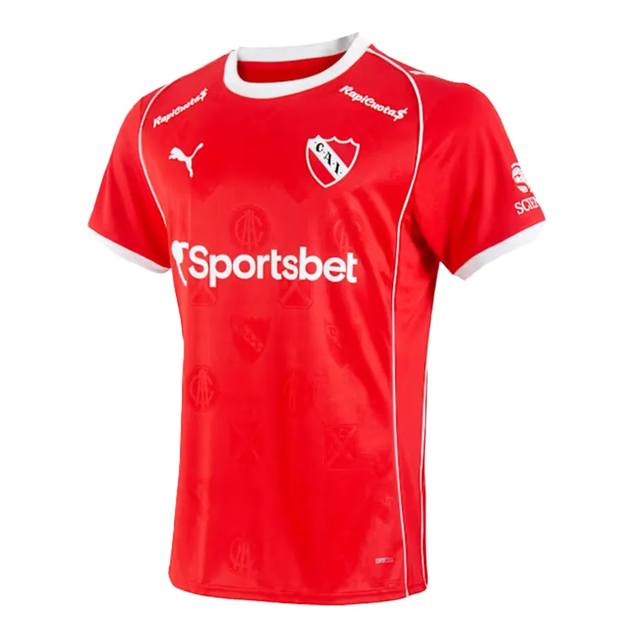 Imagen 0 de 6 de Camiseta Puma Cai Home Juvenil-ROJO