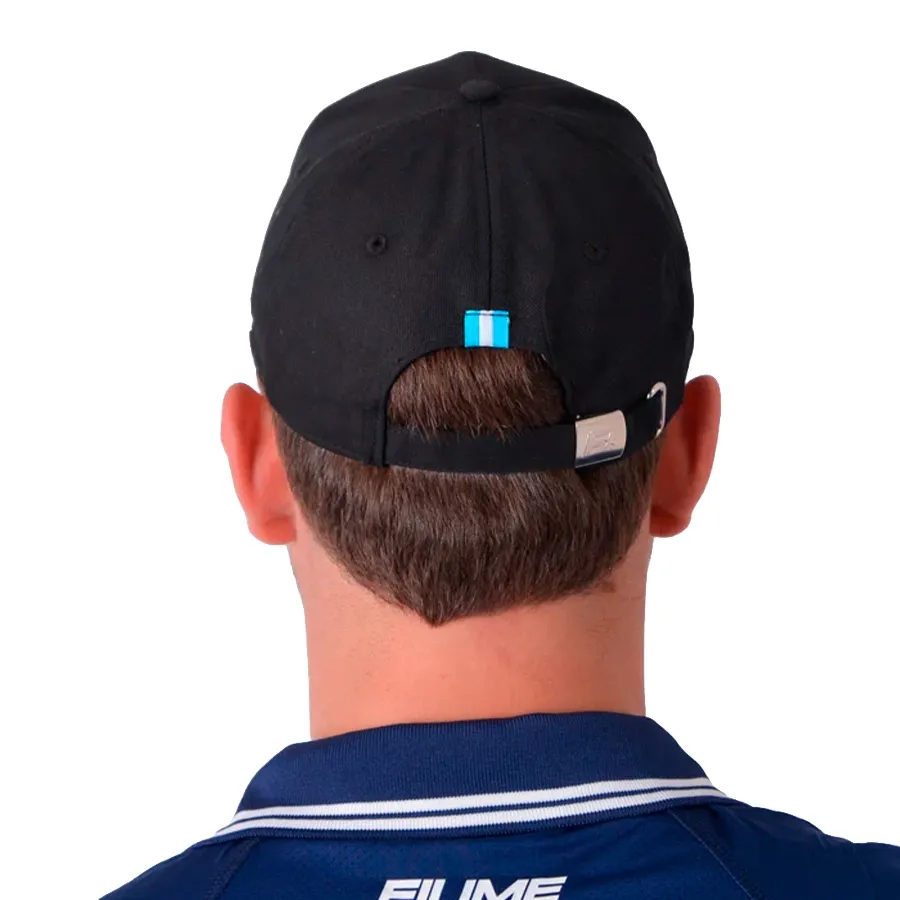 Imagen 3 de 4 de Gorra Fiume Sport Godoy Cruz Importada-NEGRO