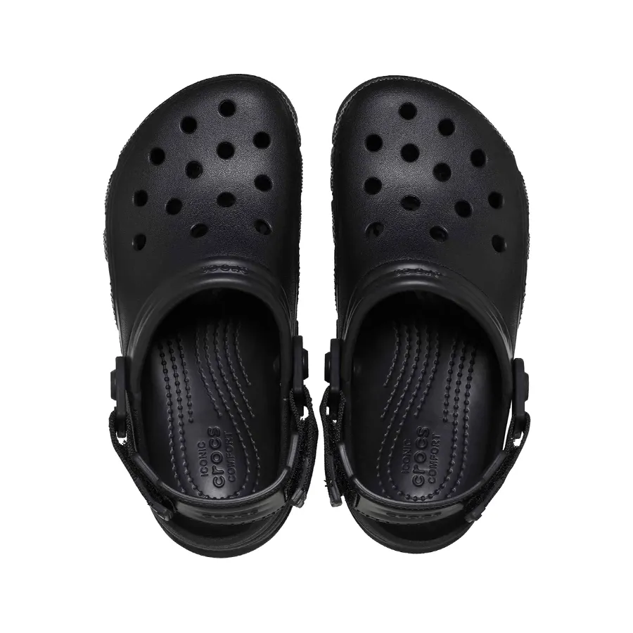 Imagen 3 de 5 de Sandalias Crocs Duet Max II Clog-NEGRO