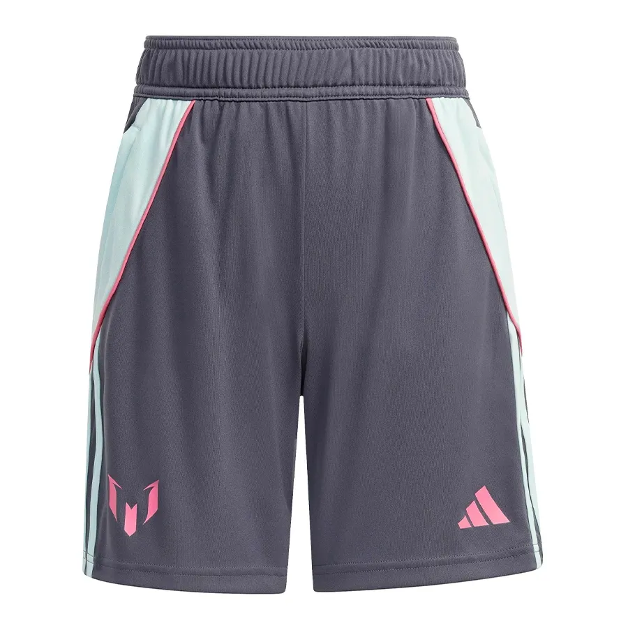 Imagen 2 de 5 de Short adidas Messi-GRAFITO/AQUA/FUCSIA
