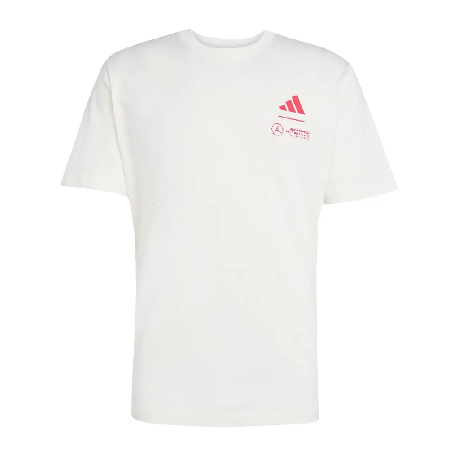 Imagen 1 de 5 de Remera adidas Mercedes-AMG Petronas F1 Graphic-HUESO/NARANJA