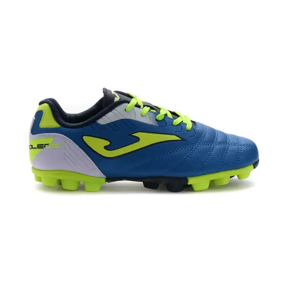Imagen 0 de 5 de Botines Joma Toledo Campo Jr Fw-AZUL/VERDE