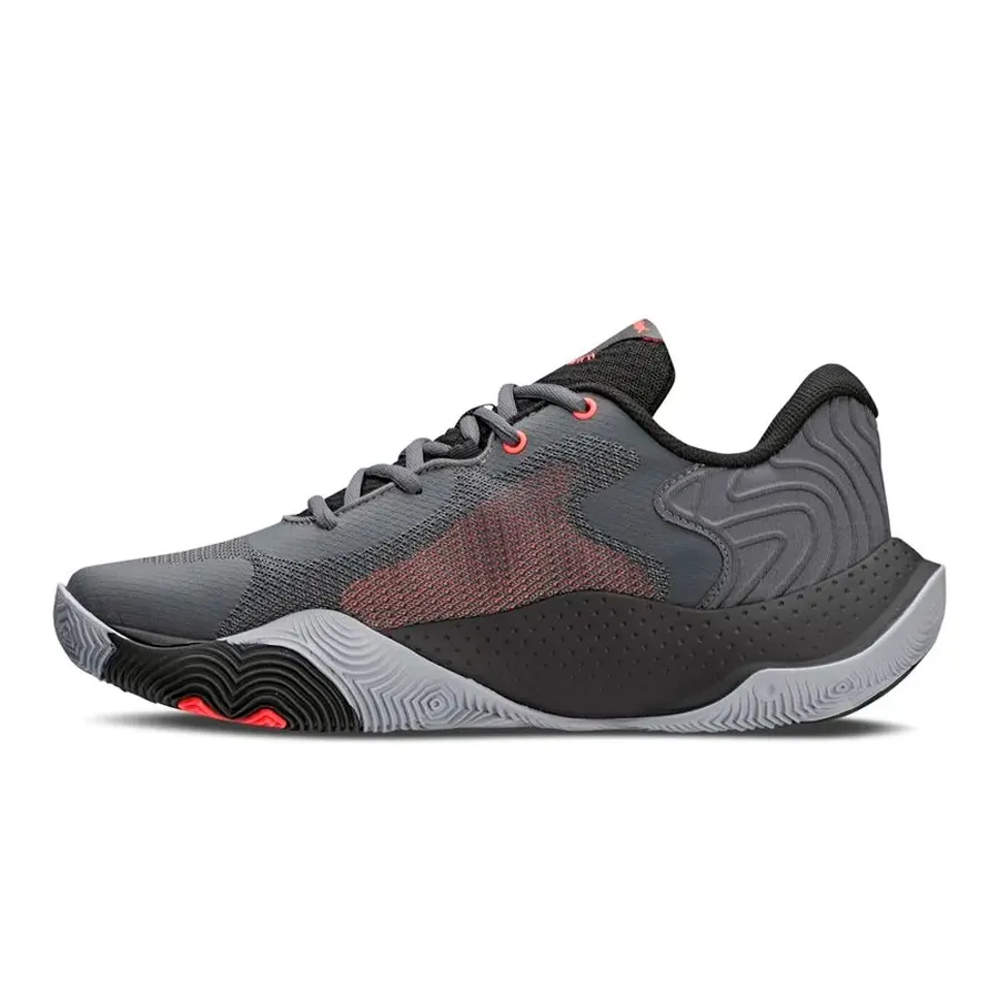 Imagen 1 de 5 de Zapatillas Under Armour Buzzer-GRIS/ROJO