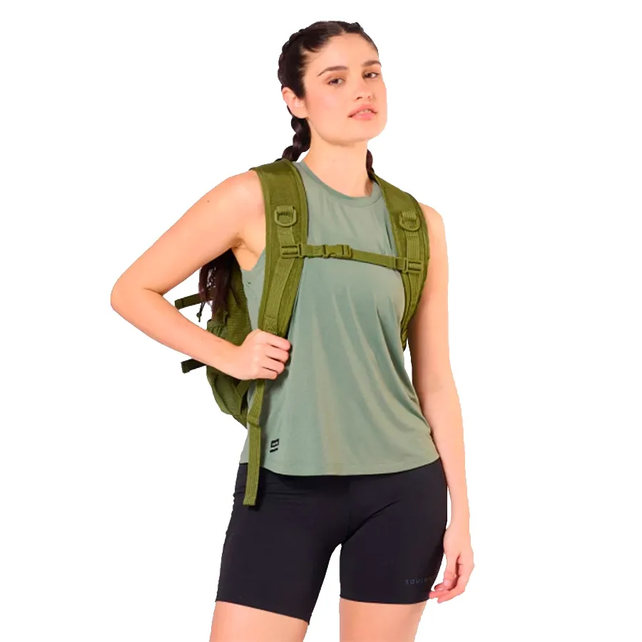 Imagen 2 de 5 de Mochila Saucony Peregrine-VERDE OLIVA